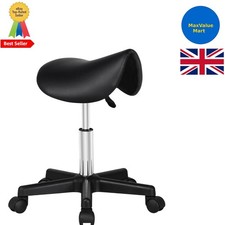 Adjustable Saddle Stool for