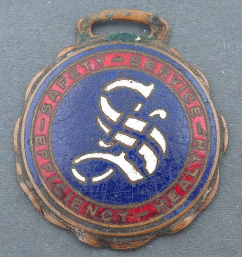 Pocket watch fob enamel - pocket,