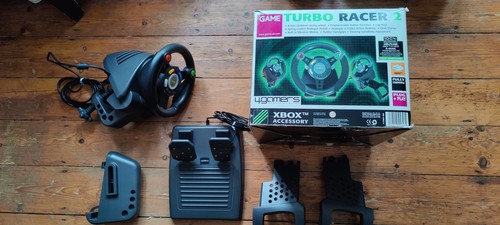 Xbox racing wheel boxed - boxed, and