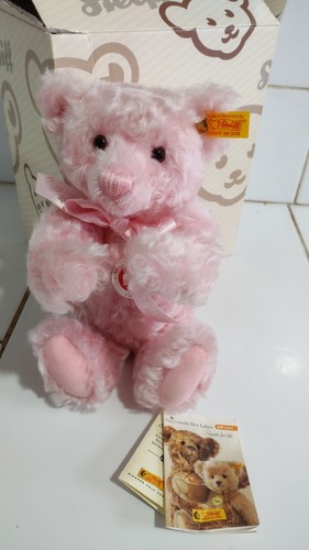 Musical pink steiff - musical, teddy