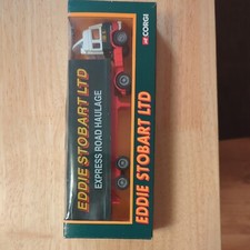 Corgi Volvo F12 Globetrotter Boxvan Truck - Eddie Stobart Express Road Haulage