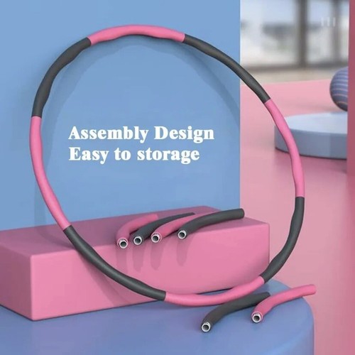 Hula hoop collapsible - collapsible, weighted