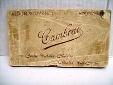 Antique Postcard Book Album