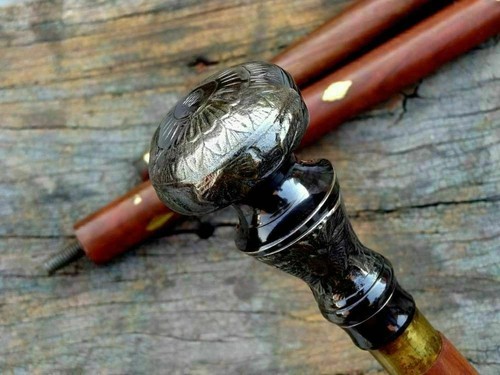 Antique style brass knob - style,