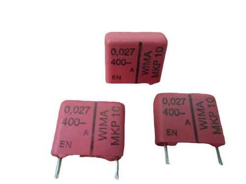Wima capacitor mkp10 027uf - mkp10, 0.027uf