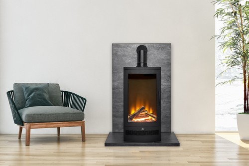 Acantha tile hearth set - acantha,