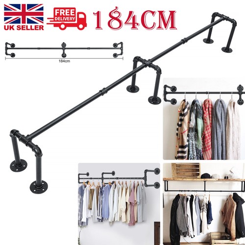 Industrial pipe clothing rack - clothing,