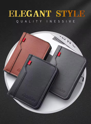 Men rfid blocking pu - rfid,