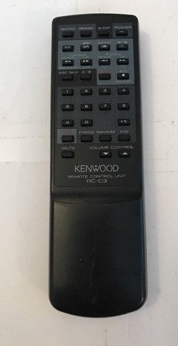 Genuine kenwood remote control - kenwood,
