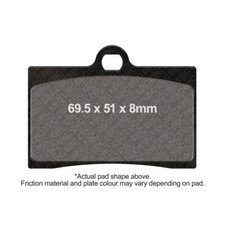 EBC Double H Brake Pad Front