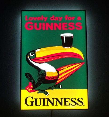 Guinness toucan led - toucan, lighted