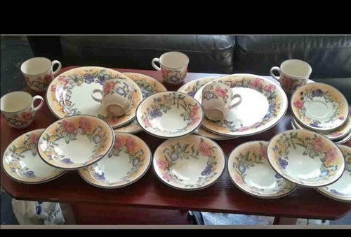 Staffordshire tableware floral - staffordshire,