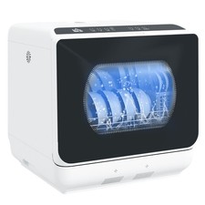 HOMCOM Worktop Dishwasher w/ 4