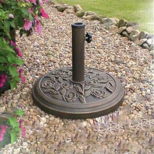 Cast iron round - round, umbrella