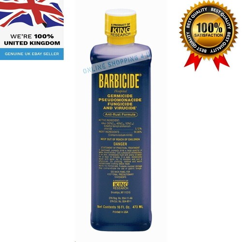 Barbicide disinfectant - barbicide,