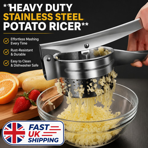 Large potato ricer heavy duty - ricer,,