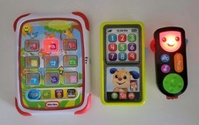 Little Tikes Push N Play Mini Pad- Fisher Price Laugh N Learn & Stream & Learn 