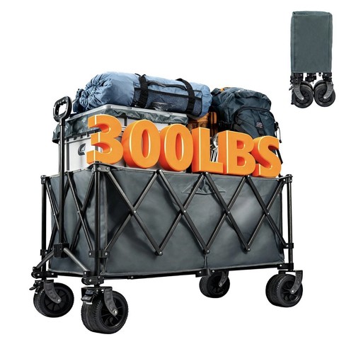 300l folding trolley wheels - 300l, on