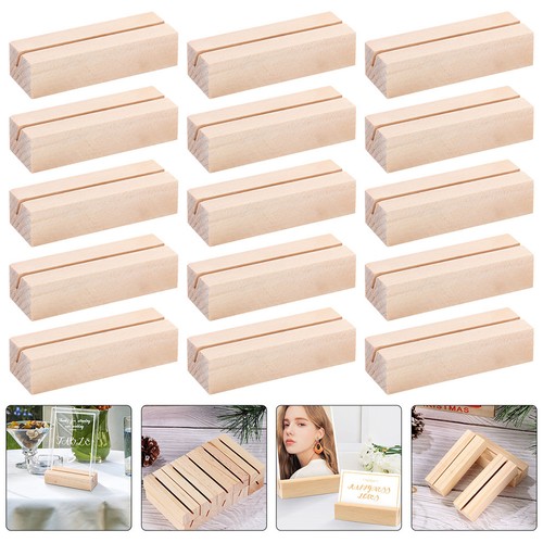 Pcs wooden place card - pcs,