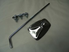 One Chrome Mirror with Stem