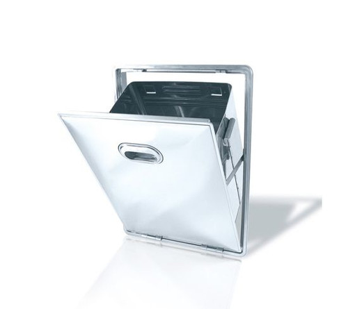 Solid waste hopper - waste,
