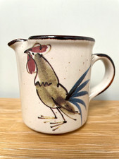 GRAYSHOTT POTTERY COCKEREL Hen Dartington Studio Pottery  Milk Jug VGC
