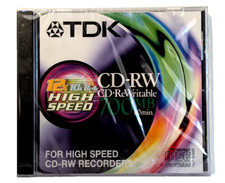 TDK CD-RW 80 4x -12x / 80MIN /