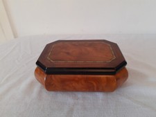 Rustic Wood Music Box Wooden Jewellery Box / Music Box