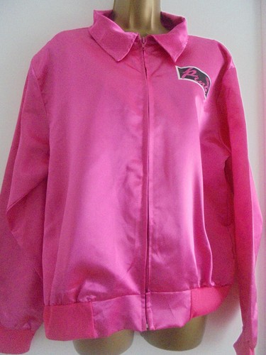 Grease pink ladies - pink, satin