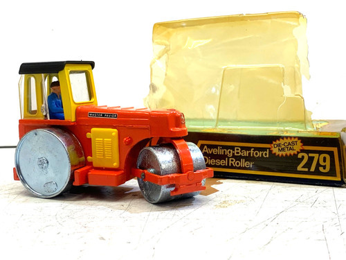 Dinky 279 aveling barford - dinky.#279.,