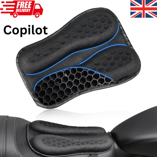 Foldable motorcycle gel seat - foldable,