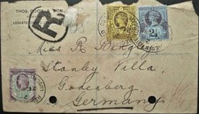 Registered Cover 3 + 2 1/2d +