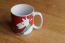 BIA International High Quality Large Reindeer Christmas Coffee Mug Tea Cup
