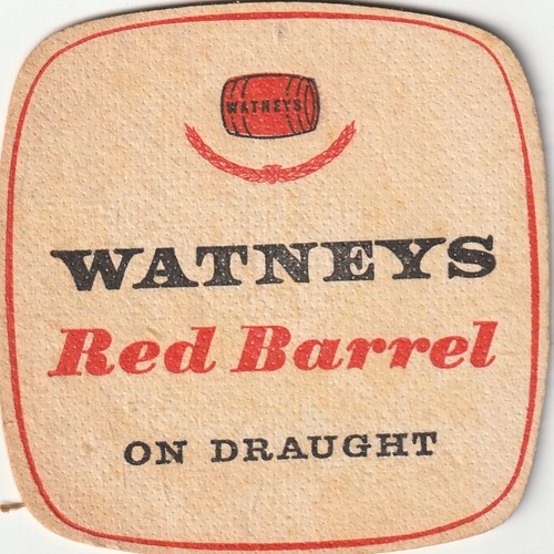 Beer mat watneys brewery - watneys,