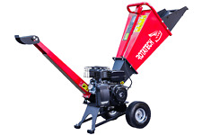 Rotatech 7HP Petrol 50mm Chute Wood Chipper Garden Shredder Chipping Garden