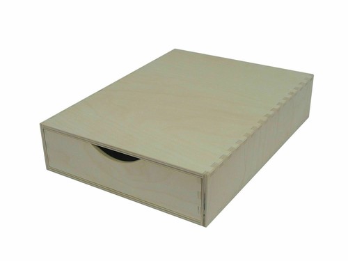 Long document wooden drawer - document,