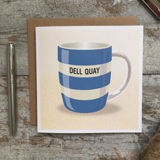 Cornishware Inspired Greeting