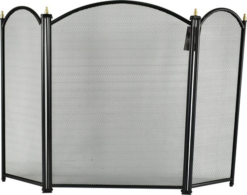 Black metal foldable fire - 3,