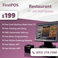 15'' Touchscreen POS Cash
