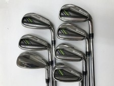 TaylorMade RocketBladez Green US Iron Set 7pcs 5-PW-SW RocketFuel Steel Flex S