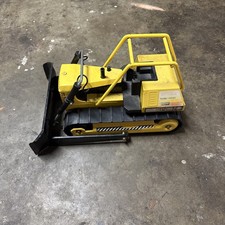 VINTAGE 1970's MIGHTY TONKA DOZER T-9 ORIGINAL CONSTRUCTION BULLDOZER