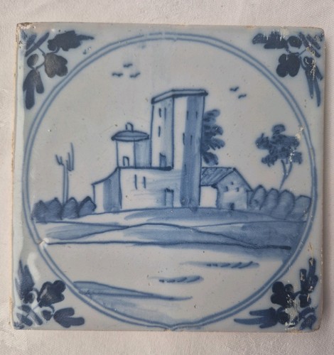 Antique tile 18th century - antique,