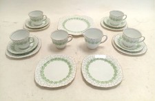 Vintage Gladstone Green Floral