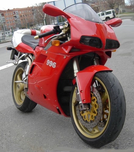 Ducati 996 1998 2001 clear - 1998-2001,