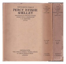 Shelley, Percy Bysshe (1792-1822) The Dramatic Poems Of Shelley: 2