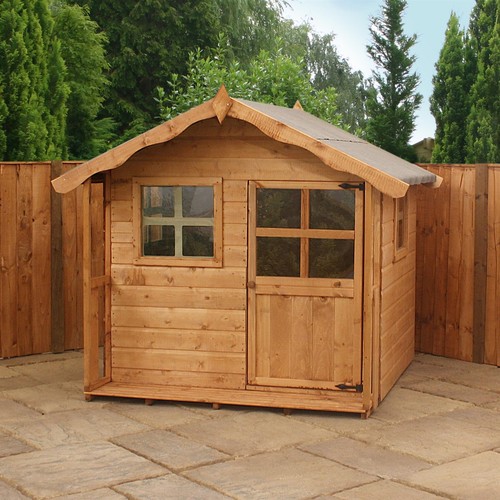 5x5 wooden poppy playhouse - 5x5,