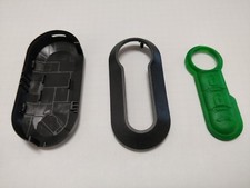 Black COVER AND GREEN BUTTONS FIAT PANDA DUCATO BRAVO 500 PUNTO EVO LANCIA DELTA Y