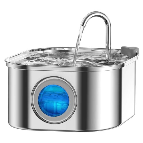 Stainless steel pet - steel, water