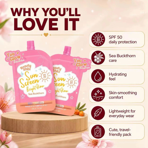 You glow babe - you,