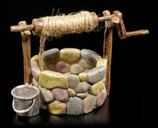 Small Elf Wishing - Wishing Well - Fantasy Fairies Garden Decoration Luck